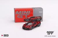 Mini GT 1/64 Bugatti Divo  Red Metallic