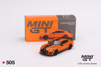 Mini GT 1/64 Ford Mustang Shelby GT500 Twister Orange