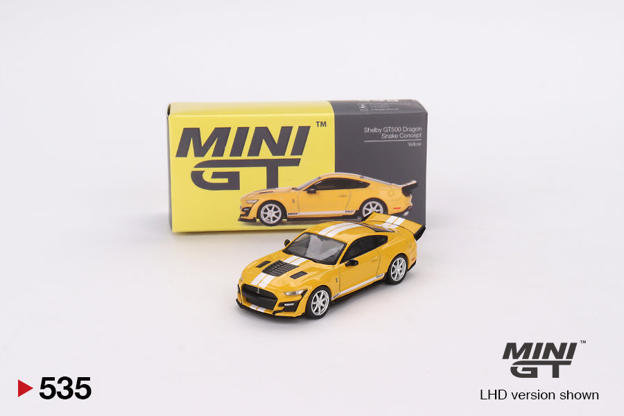 Mini GT 1/64 Shelby GT500 Dragon Snake Concept Yellow