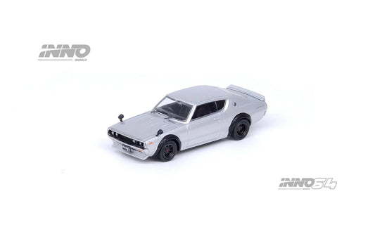 Inno64 1/64 Nissan skyline 2000 GT-R (KPGC110) Silver - IN64-KPGC110-SIL