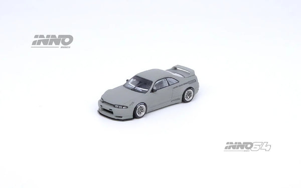 Inno64 1/64 Nissan Skyline GT-R (R33) Pandem/ Rocket Bunny Cement Grey Matte