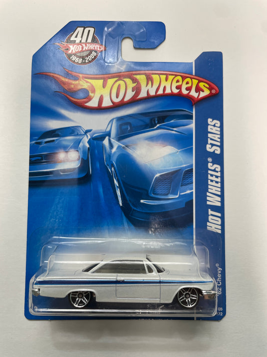 Hot Wheels 1/64 ‘62 Chevy White