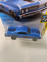 Hot Wheels 1/64 ‘67 Chevy Chevelle SS 396 Blue