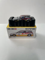 *Chase* Mini GT x Kaido House 1/64 Honda Civic (EF) Kanjo V1 White & Yellow