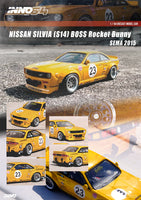 Inno64 1/64 Nissan Silvia (S14) Boss Rocket Bunny Sema 2015 Yellow