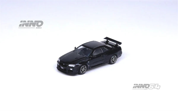 Inno64 1/64 Nissan Skyline GT-R (R34) V-Spec II Black