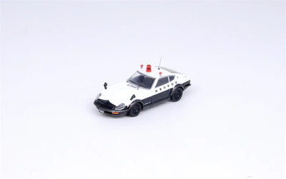 Inno64 1/64 Nissan Fairlady 240ZG (HS30) Japanese Police Car Black & White