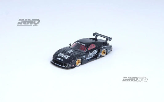 Inno64 1/64 RX7 Mazda (FD3S) LB-Super Silhouette  Coca Cola Black - IN64-LBWK-RX7-01