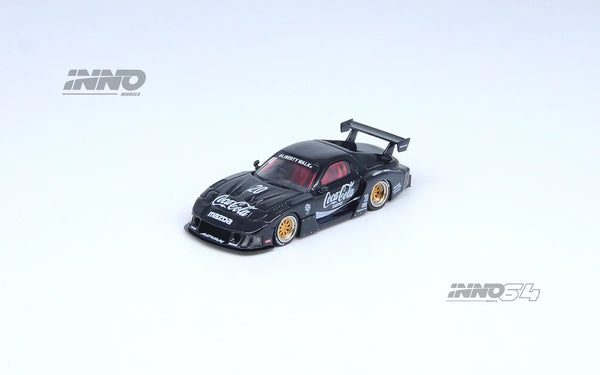 Inno64 1/64 RX7 Mazda (FD3S) LB-Super Silhouette  Coca Cola Black