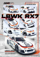 Inno64 1/64 Mazda RX7 ( FD3S) LB-Super Silhouette White