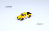 Inno64 1/64 Nissan Sunny Pick Up Truck Hakotora Motul Livery Yellow