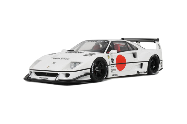 GT Spirit 1/18 2023 Lb-Works Ferrari F40 Resin Serie Red & White (Read description)