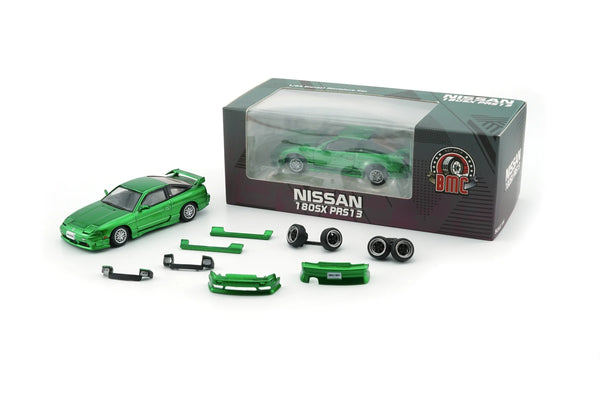 BM Creations 1/64 Nissan 180SX PRS13 Metallic Green