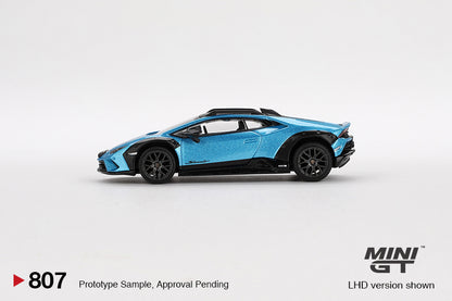 Mini GT 1/64 Lamborghini Huracán Sterrato Blu Aegir