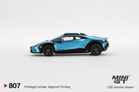 Mini GT 1/64 Lamborghini Huracán Sterrato Blu Aegir