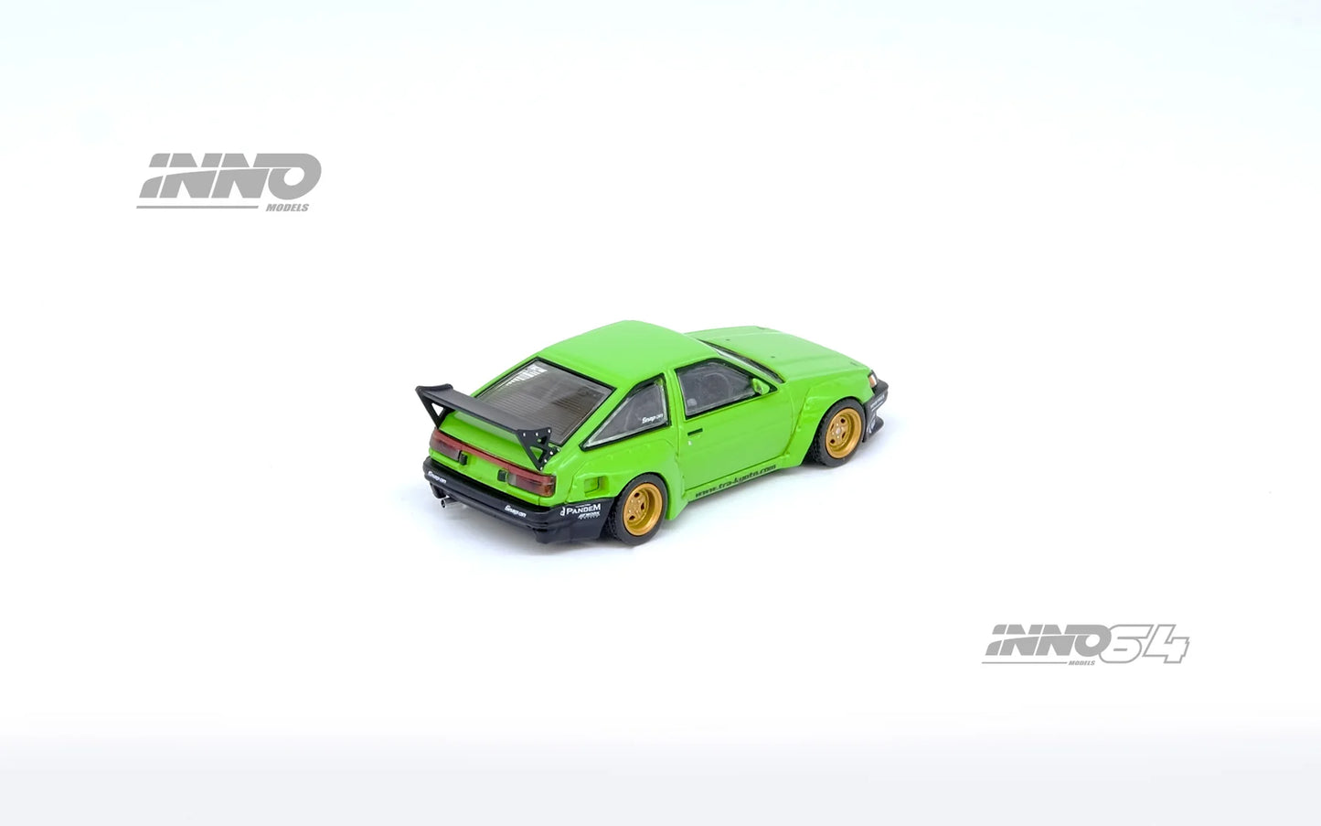Inno64 1/64 Toyota AE86 Levin "Pandem Rocket Bunny" Green