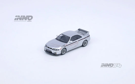 Inno64 1/64 Nissan Skyline GT-R N1 (R33) Tuned By Mine's Silver