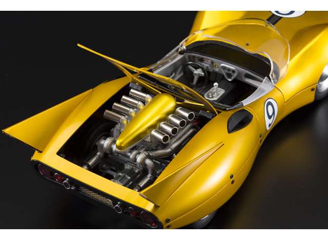 Schwyn Haas 1/18 Speed Racer n9 Yellow Version