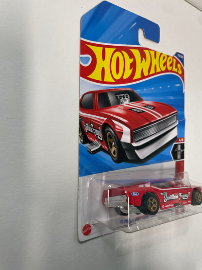Hot Wheels 1/64 ‘71 Mustang Funny Car Red - Damaged Box