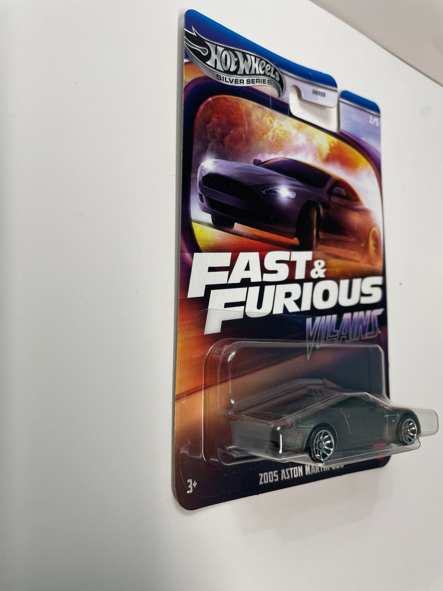 Hot Wheels 1/64 Fast And Furious Villains 2005 Aston Martin DB9 Silver
