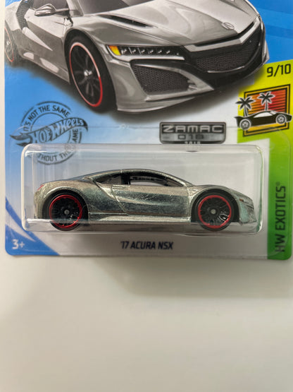 Hot Wheels 1/64 Zamac ‘17 Acura NSX - Damaged Box