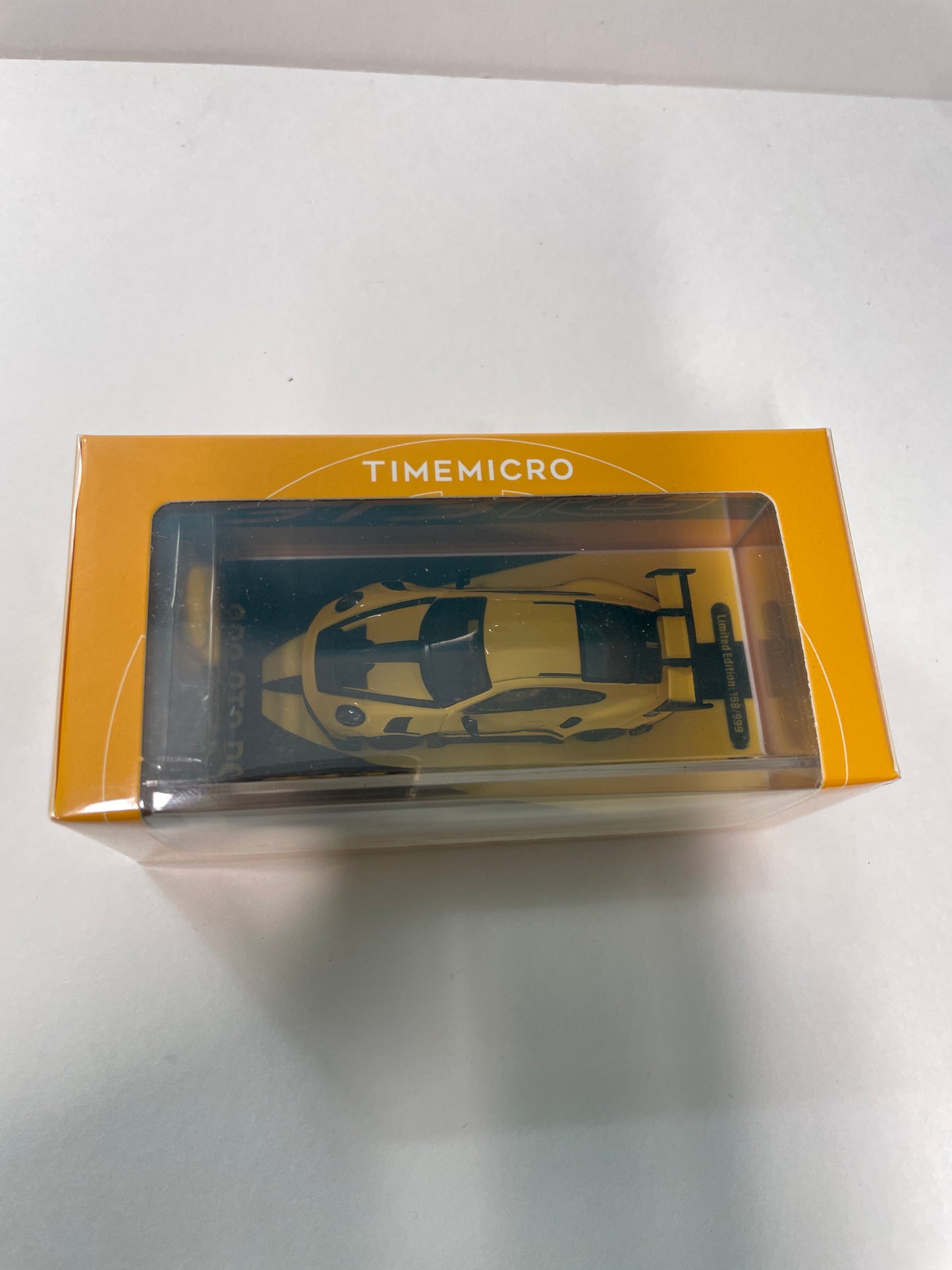 Time Micro 1/64 Porsche 992 GT3 RS Yellow & Black