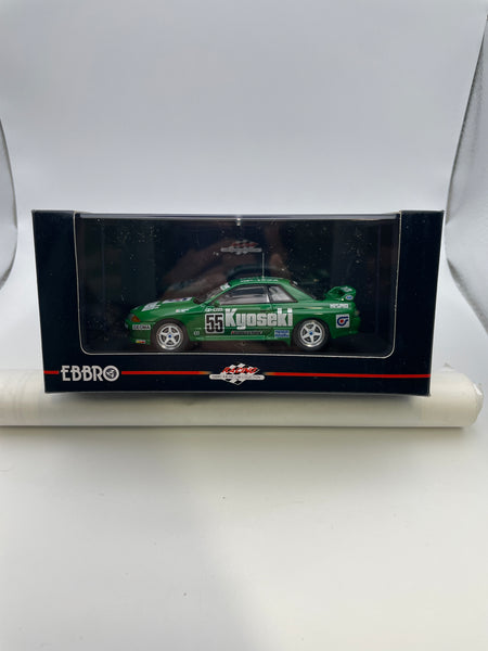 Ebbro 1/43 Nissan Skyline Kyoseki Gr.A 1993 n55 Green