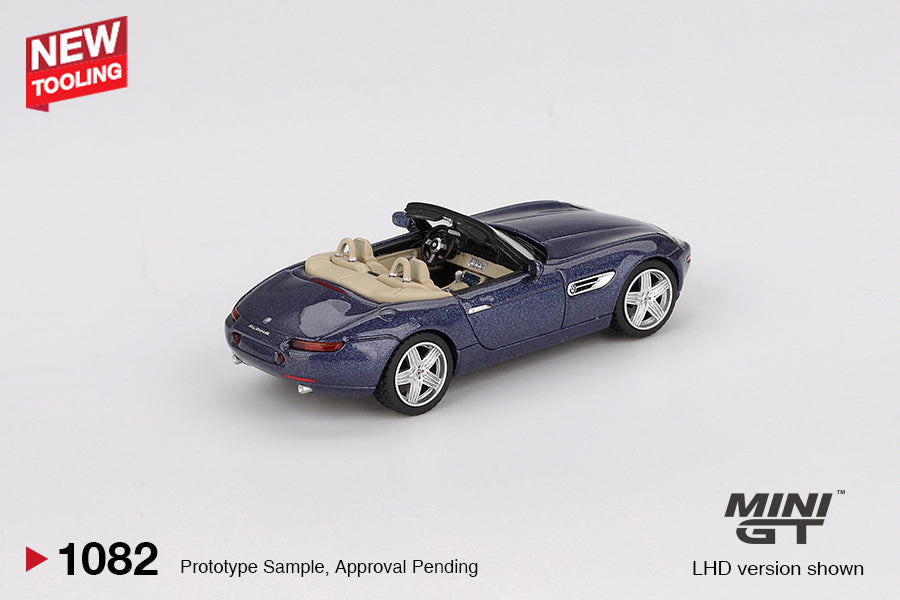 Mini GT 1/64 BMW Z8 Alpina Alpine Blue - MGT01082