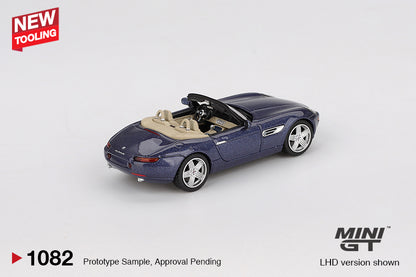 Mini GT 1/64 BMW Z8 Alpina Alpine Blue - MGT01082