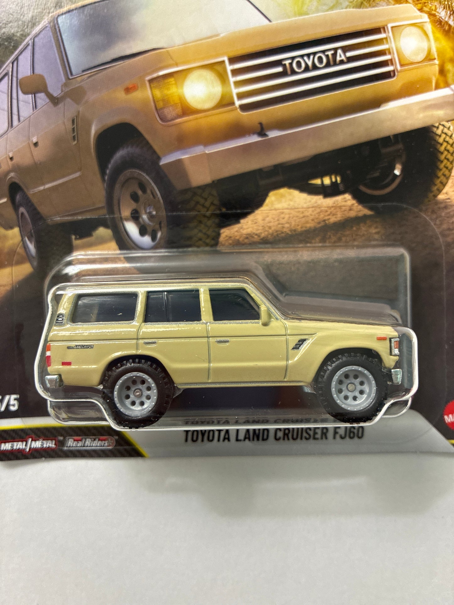 Hot Wheels 1/64 Fast & Furious 2026 Mix Q Toyota Land Cruiser FJ60 Beige - JHW76