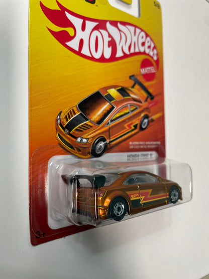 Hot Wheels 1/64 The Hot Ones Honda Civic Si Orange