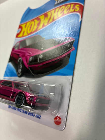 Hot Wheels 1/64 Legends Tour '69 Ford Mustang Boss 302 Pink