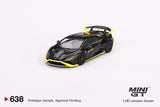 Mini GT 1/64 Lamborghini Huracán STO Nero Noctis Black