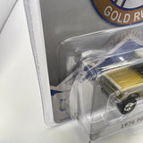 Greenlight 1/64 Hobby Exclusive Colorado 76 Gold Rush 1976 Ford Bronco White & Gold - Damaged Box