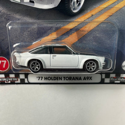 Hot Wheels 1/64 HW Boulevard ‘77 Holden Torana A9X White - Damaged Box