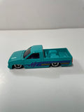 *Loose* Hot Wheels 1/64 Premium Car Culture 2 Pack Custom ‘93 Nissan Hardbody (D21) Blue