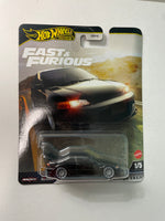 Hot Wheels 1/64 Fast & Furious Mix M 1993 Honda Civic Coupe/ Coupé EX EJ1 Black - Damaged Box