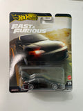 Hot Wheels 1/64 Fast & Furious Mix M 1993 Honda Civic Coupe/ Coupé EX EJ1 Black - Damaged Box