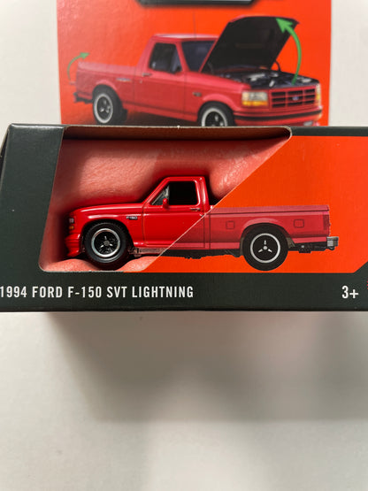 Matchbox 1/64 Moving Parts 1994 Ford F-150 SVT Lightning Red