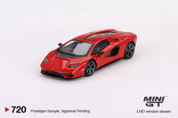 Mini GT 1/64 Lamborghini Countach LPI 800-4 Rosso Mars Red