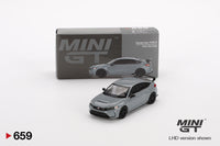 Mini GT 1/64 Honda Civic Type R Sonic Gray Pearl 2023 Grey