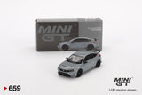 Mini GT 1/64 Honda Civic Type R Sonic Gray Pearl 2023 Grey