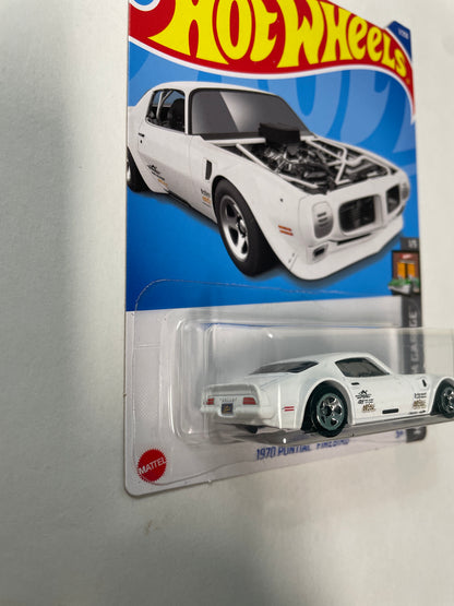 Hot Wheels 1/64 1970 Pontiac Firebird Legends Tour White