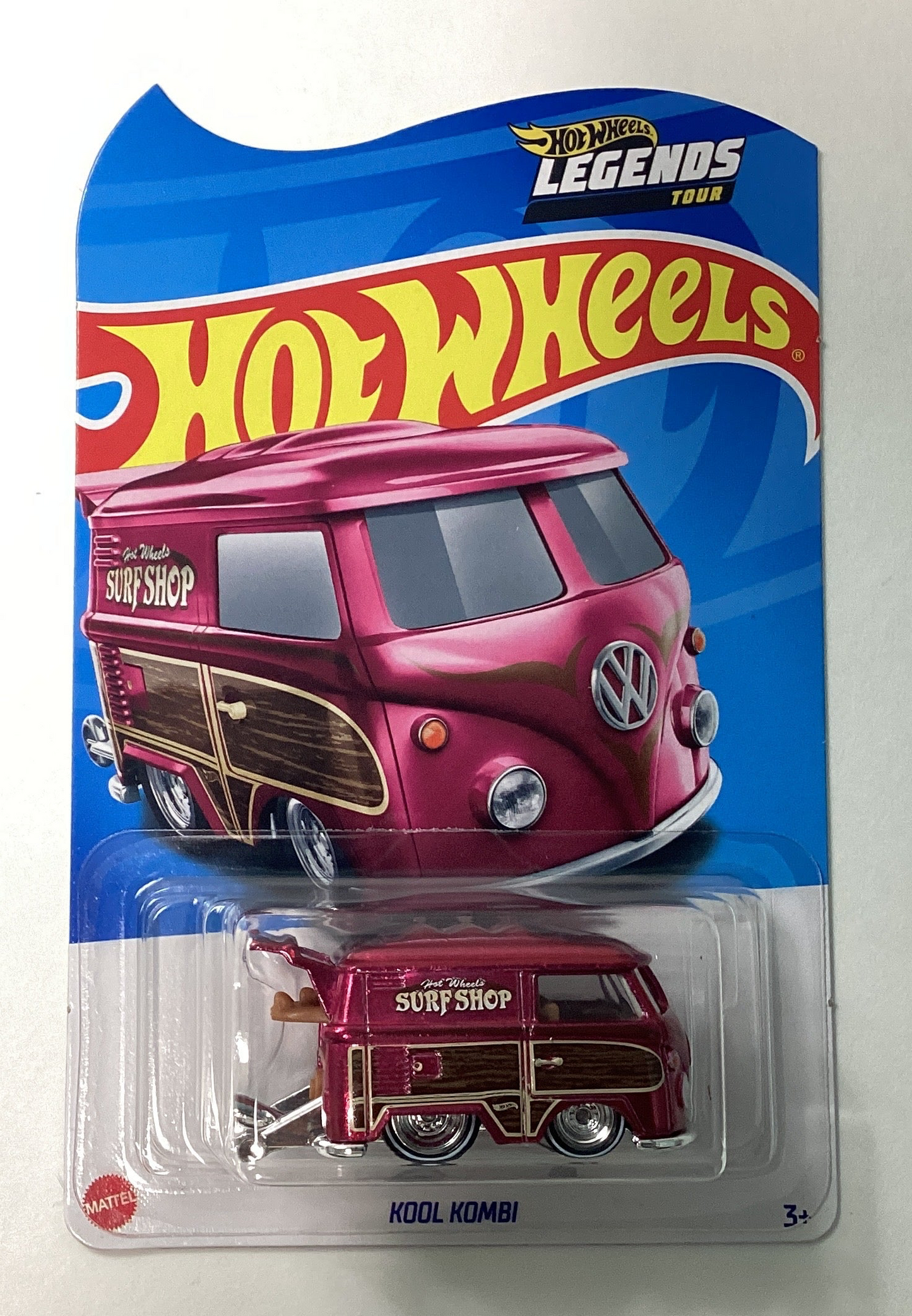 Hot Wheels 1/64 Legends Tour Volkswagen Kool Kombi Pink