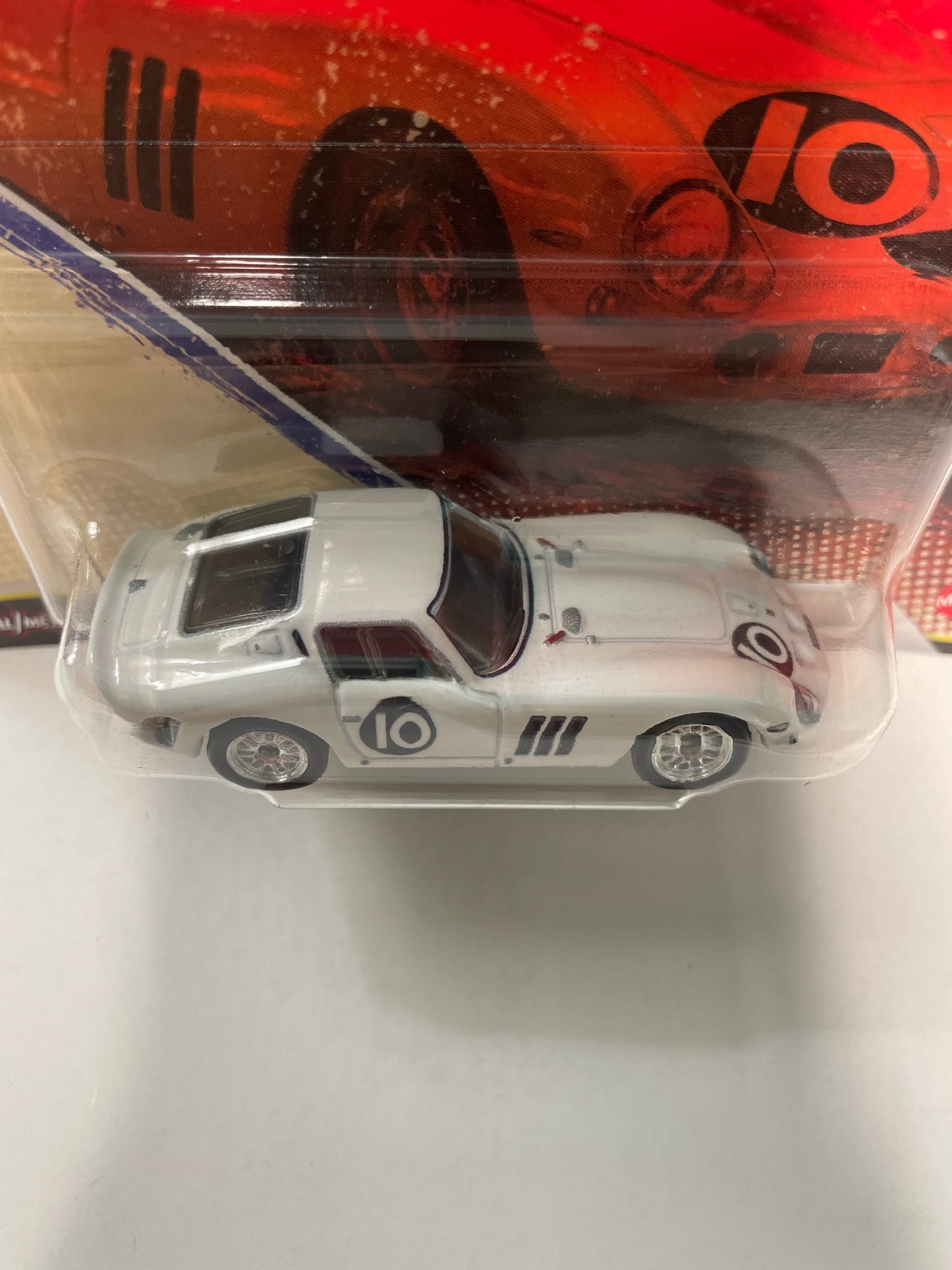 Hot Wheels 1/64 Car Culture 2026 Mix T Vintage Racing Ferrari 250 GTO White - JKF25 - Damaged Box
