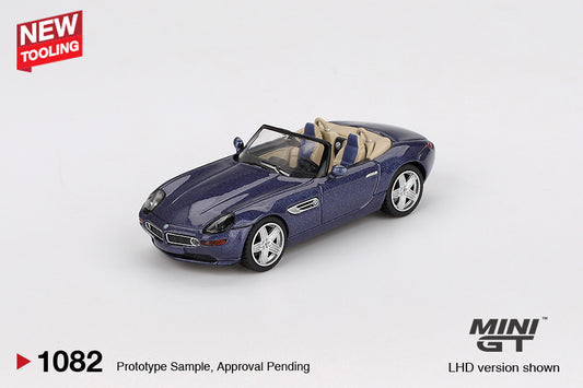 Mini GT 1/64 BMW Z8 Alpina Alpine Blue - MGT01082