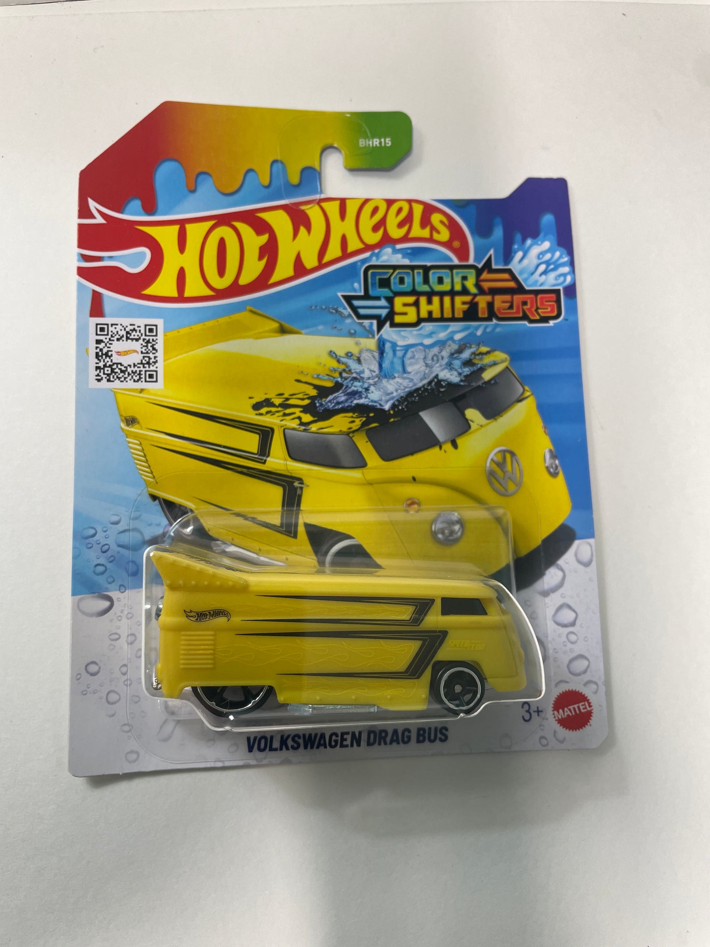 Hot Wheels 1/64 Color Shifters Volkswagen Drag Bus Yellow