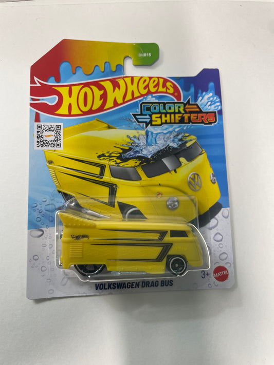 Hot Wheels 1/64 Color Shifters Volkswagen Drag Bus Yellow