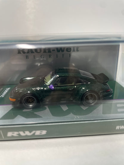 Tarmac Works 1/64 Porsche RWB 964 Green - T64-TL037-GR