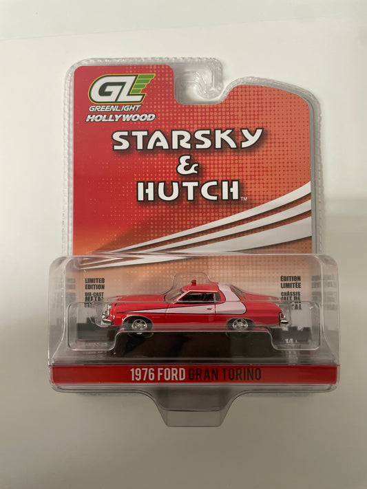 Greenlight 1/64 Hollywood Starsky & Hutch 1976 Ford Gran Torino Red - 44780A